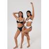 image:imageSUUKSESS Women Color Block Underwire Bikini Sets Cheeky High Cut 2 Piece SwimsuitBlack White