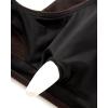 image:imageSUUKSESS Women Cutout Color Block Bikini Sets Sexy High Cut 2 Piece Bathing SuitDark Brown
