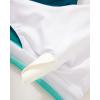 image:imageSUUKSESS Women Cutout Color Block Bikini Sets Sexy High Cut 2 Piece Bathing SuitGreen Blue