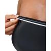 image:imageSUUKSESS Women One Piece Tummy Control Swimsuit Strapless Bandeau Bathing SuitBlack