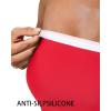 image:imageSUUKSESS Women One Piece Tummy Control Swimsuit Strapless Bandeau Bathing SuitRed