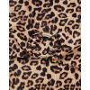 image:imageSUUKSESS Women Retro One Piece Swimsuit Metal Tummy Control V Neck Bathing Suit167 Leopard