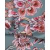 image:imageSUUKSESS Women Retro One Piece Swimsuit Metal Tummy Control V Neck Bathing Suit167 Retro Floral Green Blue