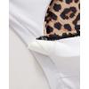 image:imageSUUKSESS Women Sexy Cut Out One Piece Swimsuit Tummy Control High Cut Bathing Suit182 Leopard