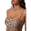 image:imageSUUKSESS Women Sexy One Piece Swimsuit Tummy Control Square Neck Bathing Suit154 Leopard