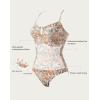 image:imageSUUKSESS Women Tummy Control One Piece Swimsuit Slimming Cut Out Bathing Suit163 Yellow Floral