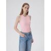 image:imageSUUKSESS Women Halter Padded Tank Tops Double Lined Backless Summer Going Out TopsBaby Pink
