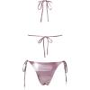 image:imageSUUKSESS Women Sexy High Waisted Bikini Sets Halter String 2 Piece SwimsuitsLight Purple