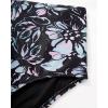 image:imageSUUKSESS Women Ruffle High Neck Tankini Swimsuit Flowy Tummy Control Bathing SuitAqua Blue Floral