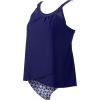image:imageSUUKSESS Women Tummy Control Tankini Bathing Suit Ruffle High Waisted Swimsuit60 Blue Star