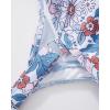 image:imageSUUKSESS Women Tummy Control Tankini Bathing Suit Ruffle High Waisted Swimsuit60 Floral Printed Blue