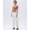 image:imageSUUKSESS Cloud Cashmere Women V Neck Fitted Long Sleeve Shirt Basic Soft Knit TopsTea Rose Pink