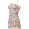 image:imageSUUKSESS Women Tummy Control Tankini Swimsuits with Skirt Backless Bathing Suit149yellow Floral