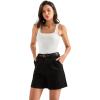image:imageSUUKSESS Women Cotton Rib Squre Neck Tops Sleeveless Summer Padded Basic Tank Top03 Cream White