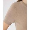 image:imageSUUKSESS Women Silk Cashmere Blend Cardigan Sweaters Summer Button Up Knit OutfitsKhaki