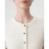 image:imageSUUKSESS Women Silk Cashmere Blend Cardigan Sweaters Summer Button Up Knit OutfitsWhite