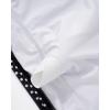 image:imageSUUKSESS Women High Waisted Bikini Sets High Neck Sporty Two Piece Swimsuits170 Black White Polka Dots