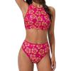 170 Pink Yellow Floral