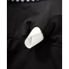 image:imageSUUKSESS Women Sexy One Piece Tummy Control Swimsuit Shell Stitched Bathing SuitBlack White