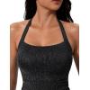 image:imageSUUKSESS Womens Tummy Control Tankini Swimsuit Push Up Tummy Control Bathing SuitBlack