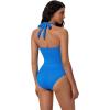 image:imageSUUKSESS Womens Tummy Control Tankini Swimsuit Push Up Tummy Control Bathing SuitBlue