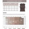 image:imageSUUKSESS Women Built in Bra V Neck Tank Tops Double Lined Summer Going Out Camisole TopsBrown