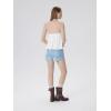image:imageSUUKSESS Women Padded Halter Babydoll Tops Summer Backless Peplum Tank Tops Cute Flowy Going Out TopsWhite