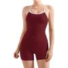 Colorblock Wine Red