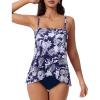 186 Navy Blue Floral