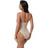 image:imageSUUKSESS Women Sexy Cut Out One Piece Swimsuit Tummy Control High Cut Bathing Suit182 Yellow Color Block