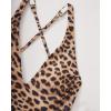 image:imageSUUKSESS Women Sexy Low Back One Piece Swimsuit Slimming Tummy Control Bathing Suit180 Leopard2