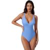 image:imageSUUKSESS Women Sexy Low Back One Piece Swimsuit Slimming Tummy Control Bathing Suit180 Sky Blue