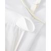 image:imageSUUKSESS Women Tummy Control One Piece Swimsuit Sexy V Neck Push Up Bathing SuitBeige White