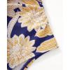 image:imageSUUKSESS Women Tummy Control One Piece Swimsuit Sexy V Neck Push Up Bathing SuitRoyal BlueFloral