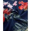 image:imageSUUKSESS Women Tummy Control Tankini Swimsuit Ruffle High Waisted Bathing Suit186 Tropical Floral Navy Blue
