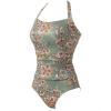 image:imageSUUKSESS Womens Tummy Control Tankini Swimsuit Push Up Tummy Control Bathing SuitGreen Floral