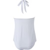 image:imageSUUKSESS Women Halter Tankini Swimsuit High Waist Cowl Neck Bathing Suit 2 Piece171 White
