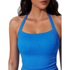 image:imageSUUKSESS Women Halter Tankini Swimsuits Tummy Control Two Piece Bathing SuitsBlue
