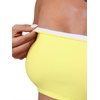 image:imageSUUKSESS Women Sexy High Waisted Bikini Set Cheeky 2 Piece Bandeau Bathing Suit205 YellowSky Blue