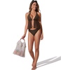 image:imageSUUKSESS Women Sexy Two Piece Tankini Swimsuits Tummy Control Bathing SuitBrown
