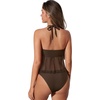 image:imageSUUKSESS Women Sexy Two Piece Tankini Swimsuits Tummy Control Bathing SuitBrown