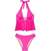 image:imageSUUKSESS Women Sexy Two Piece Tankini Swimsuits Tummy Control Bathing SuitPink