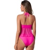 image:imageSUUKSESS Women Sexy Two Piece Tankini Swimsuits Tummy Control Bathing SuitPink