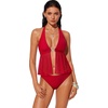 image:imageSUUKSESS Women Sexy Two Piece Tankini Swimsuits Tummy Control Bathing SuitRed