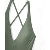 image:imageSUUKSESS Women Sexy Low Back One Piece Swimsuit Slimming Tummy Control Bathing Suit180 Army Green