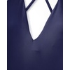 image:imageSUUKSESS Women Sexy Low Back One Piece Swimsuit Slimming Tummy Control Bathing Suit180 Navy Blue