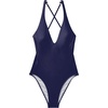 image:imageSUUKSESS Women Sexy Low Back One Piece Swimsuit Slimming Tummy Control Bathing Suit180 Navy Blue