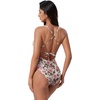 image:imageSUUKSESS Women Sexy Low Back One Piece Swimsuit Slimming Tummy Control Bathing Suit180 Thorny Rose