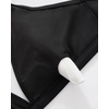 image:imageSUUKSESS Women High Waisted High Cut Bikini Set Sexy Triangle Two Piece Swimsuits127 Black
