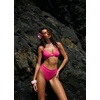 image:imageSUUKSESS Women High Waisted High Cut Bikini Set Sexy Triangle Two Piece Swimsuits127 Hot Pink